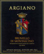 Argiano Brunello di Montalcino 2000 Front Label
