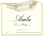 Anaba Dutton Ranch Chardonnay 2012 Front Label