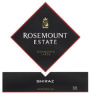 Rosemount Diamond Shiraz 2004 Front Label