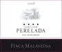 Castillo Perelada Finca Malaveina 2008 Front Label