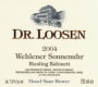Dr. Loosen Wehlener Sonnenuhr Riesling Kabinett 2004 Front Label