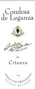 Condesa de Leganza Crianza 1999 Front Label