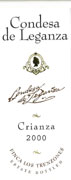 Condesa de Leganza Crianza 2000 Front Label