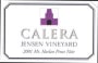 Calera Jensen Vineyard Pinot Noir 2001 Front Label