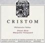 Cristom Marjorie Vineyard Pinot Noir 2002 Front Label
