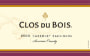 Clos du Bois Cabernet Sauvignon 2003 Front Label