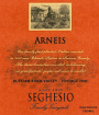 Seghesio Arneis 2010  Front Label