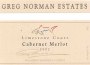 Greg Norman Estates Limestone Coast Cabernet-Merlot 2003 Front Label