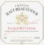 Chateau Haut-Beausejour Saint-Estephe 2003 Front Label