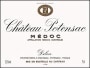 Chateau Potensac  2002 Front Label