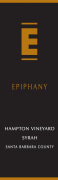Epiphany Hampton Vineyard Syrah 2007 Front Label