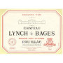 Chateau Lynch-Bages (stained label) 2002 Front Label