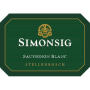Simonsig Sauvignon Blanc 2005 Front Label