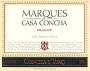 Concha y Toro Marques de Casa Concha Merlot 2004 Front Label