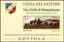 Nottola Vino Nobile di Montepulciano Vigna del Fattore 2002 Front Label