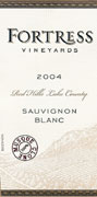 Fortress Vineyards Sauvignon Blanc 2004 Front Label