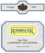 Rombauer Cabernet Sauvignon 2002 Front Label