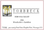 Torbreck Woodcutter's Semillon 2004 Front Label