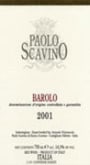 Paolo Scavino Barolo 2001 Front Label