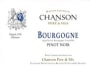 Chanson Pere & Fils Bourgogne Pinot Noir 2003 Front Label