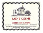 Chateau de Saint Cosme Cotes-du-Rhone 2004 Front Label