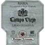 Campo Viejo Gran Reserva 2000 Front Label