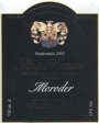 Moroder Rosso Conero 2002 Front Label
