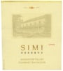 Simi Reserve Cabernet Sauvignon 2002 Front Label