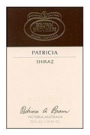 Brown Brothers Patricia Reserve Shiraz 2001 Front Label