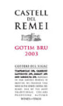 Castell del Remei Gotim Bru 2003 Front Label