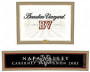 Beaulieu Vineyard Napa Valley Cabernet Sauvignon 2003 Front Label