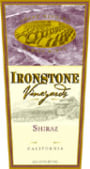 Ironstone Shiraz 2004 Front Label