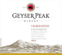 Geyser Peak Alexander Valley Chardonnay 2015  Front Label