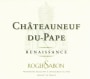 Roger Sabon Chateauneuf-du-Pape Renaissance Blanc 2012 Front Label