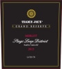Trader Joe's Stag's Leap District Grand Reserve Merlot Lot #70 2013 Front Label