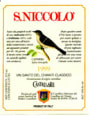 Castellare I Sodi S. Niccolo 1999 Front Label