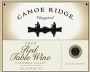 Canoe Ridge Red Table 2002 Front Label