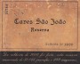 Caves Sao Joao Reserva 2000 Front Label