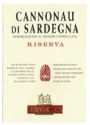 Sella & Mosca Cannonau di Sardegna Riserva 2001 Front Label