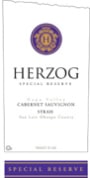 Baron Herzog Special Reserve Cabernet Sauvignon/Syrah (OU Kosher) 2002 Front Label