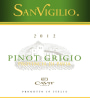 Cavit Provincia di Pavia SanVigilio Pinot Grigio 2012 Front Label