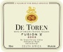 De Toren Fusion V 2003 Front Label