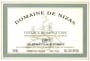 Domaine de Nizas Languedoc Rouge 2001 Front Label