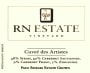 RN Estate Cuvee des Artistes 2007  Front Label