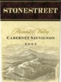 Stonestreet Alexander Valley Cabernet Sauvignon 2003 Front Label