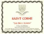 Chateau de Saint Cosme Cotes du Rhone Les Deux Albion 2004 Front Label