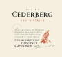 Cederberg Five Generations Cabernet Sauvignon 2014 Front Label