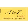 A to Z Pinot Gris 2005 Front Label