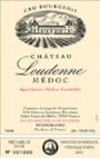 Chateau Loudenne  2001 Front Label