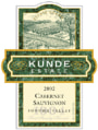 Kunde Cabernet Sauvignon 2002 Front Label